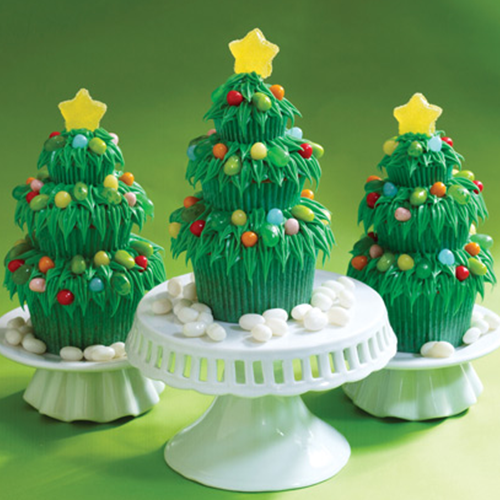 Picture of Recipe for  Trim the Tree Cupcake