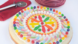 Candy Pizza Cookie Birthday Recipe