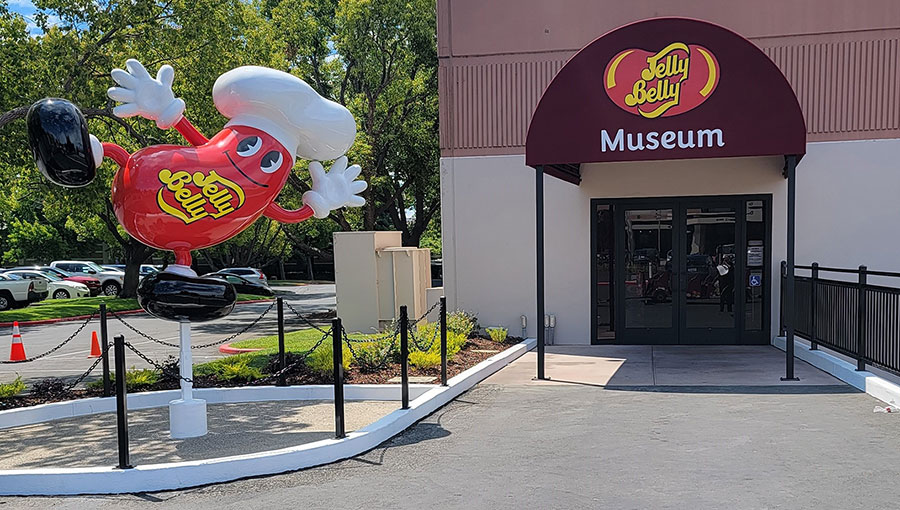 jelly belly museum entrance