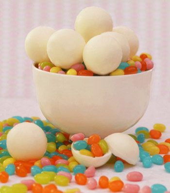 White Chocolate Jelly Belly Surprise Balls